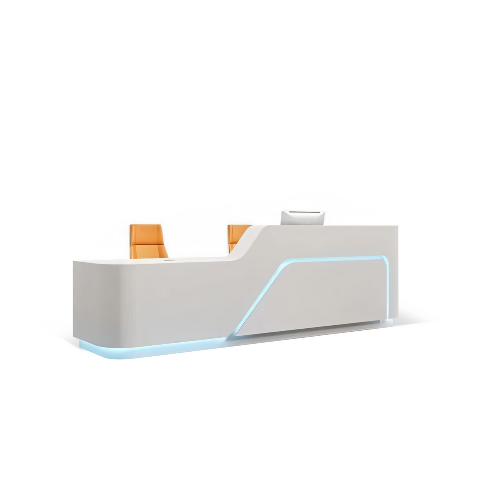 Lacquered Fashion Company Office Salon Reception Desk JDT-1064