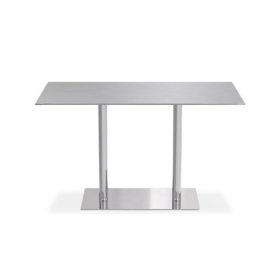 Industrial Style Stainless Steel Table And Chair Set CZYZ-2010