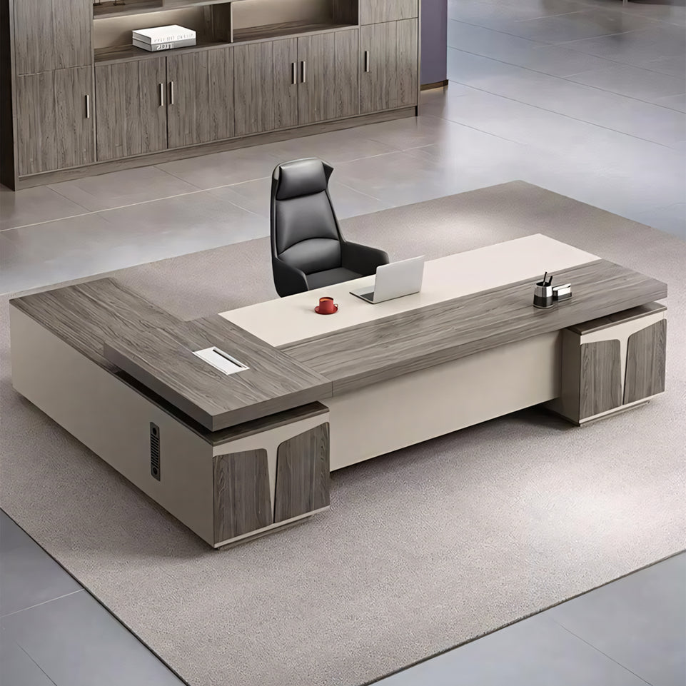 Modern Minimalist Executive Office Desk LBZ-10155