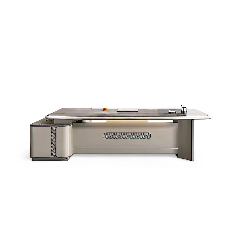 Light Luxury Executive Boss Office Computer Desk LBZ-1019