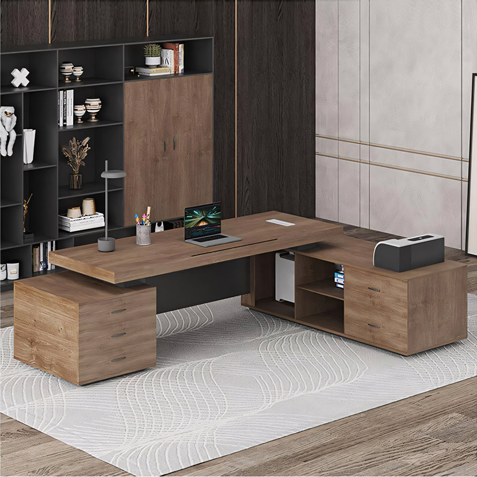 Comfortable Elegant Boss Simple President Manager Large Desk LBZ-10129