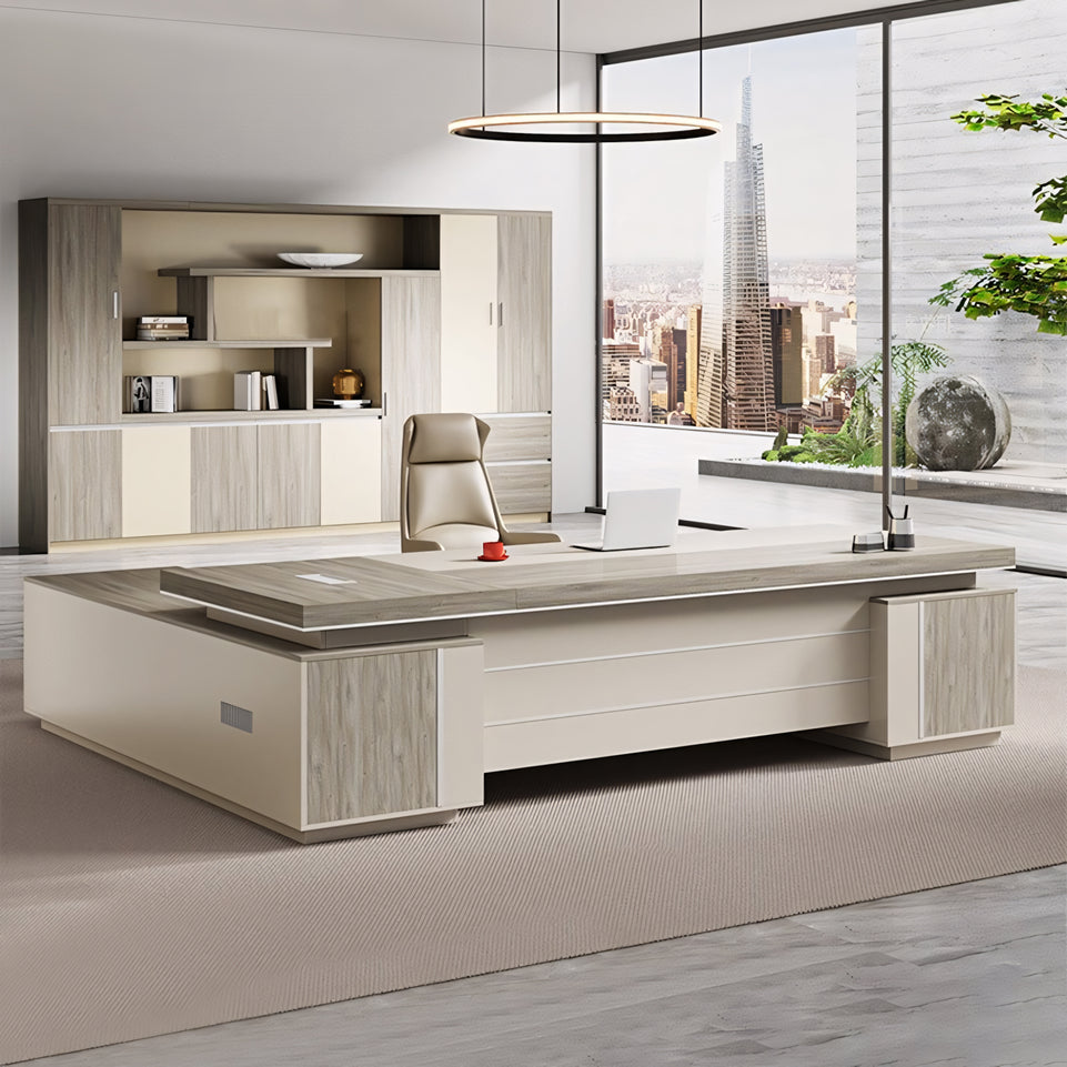 Light Luxury Boss Office Computer Desk LBZ-1021