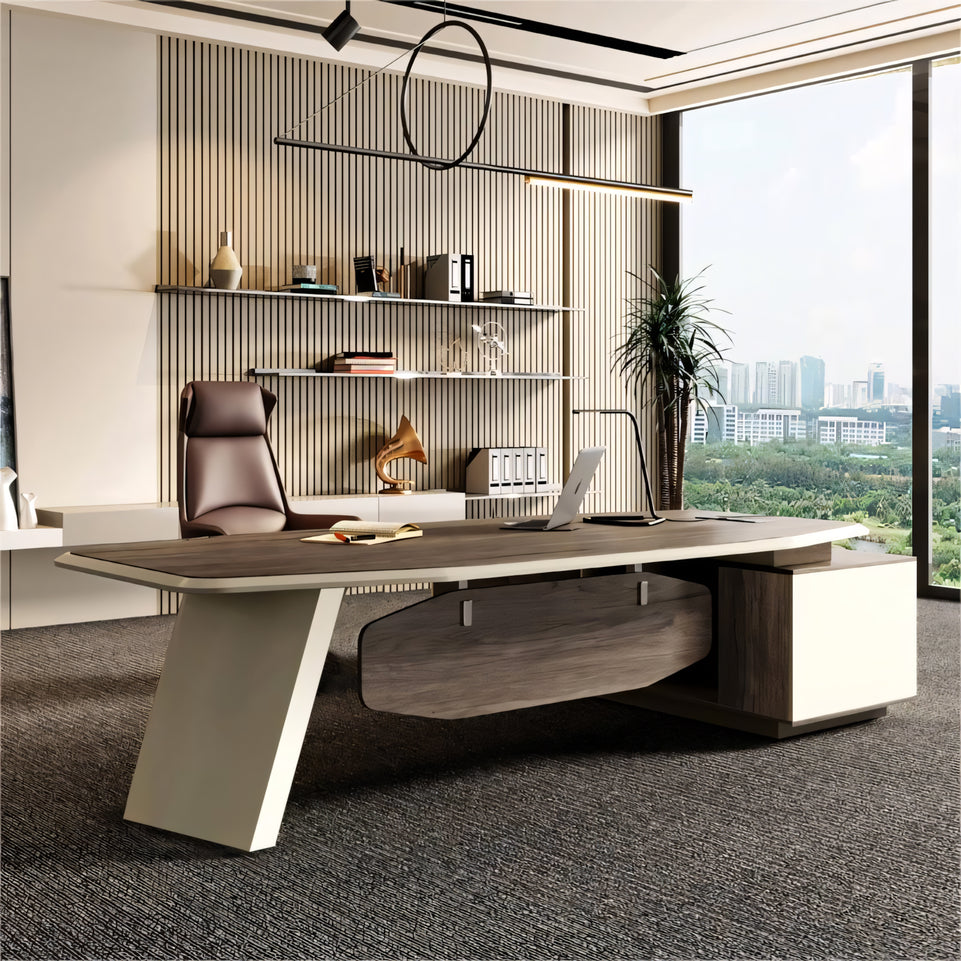 High-Quality Office Executive Desk And Chair Set LBZ-1037
