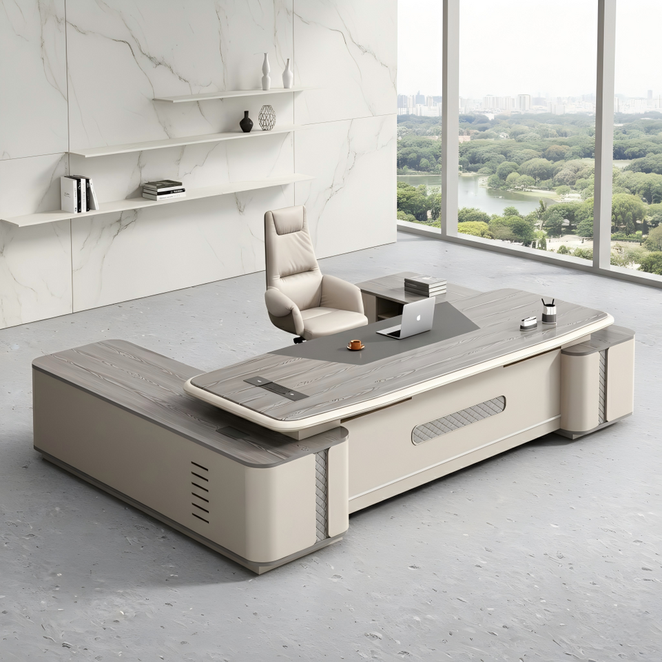 Light Luxury Executive Boss Office Computer Desk LBZ-1019