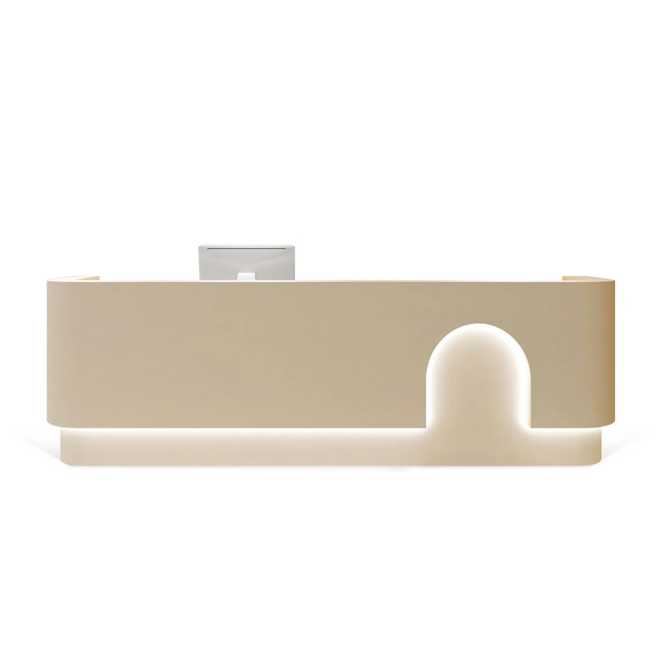 Minimalist Lacquered Salon Store Checkout Reception Desk JDT-1040