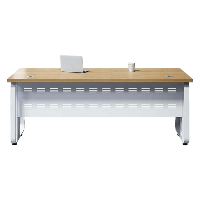 Wood Style Minimalist Executive Managers Office Desk LBZ-10183