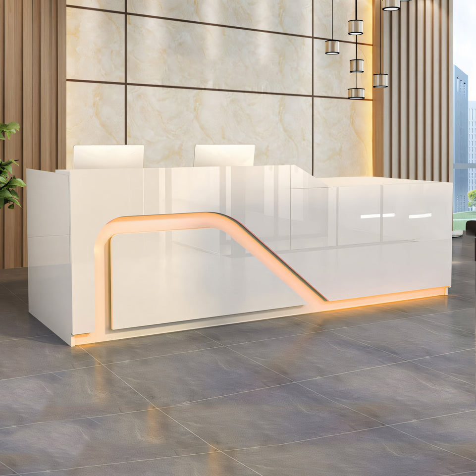 Sleek Bar Counter Store Front Reception Desk JDT-1051