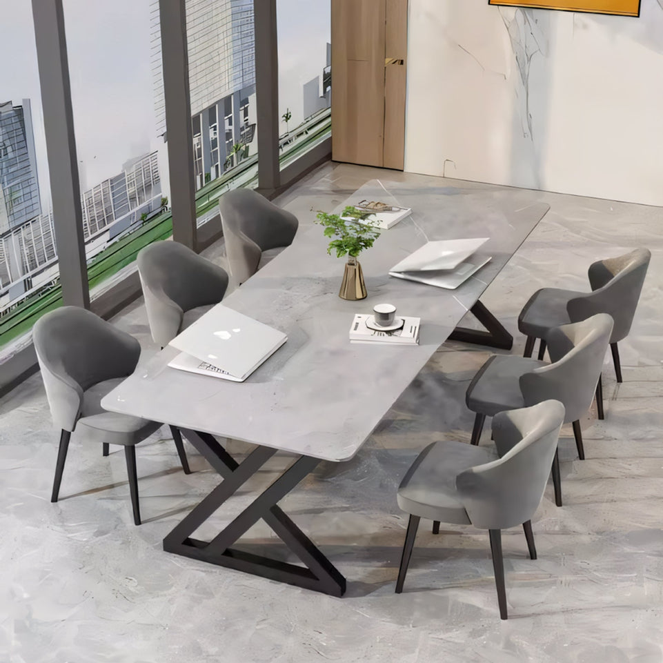 Sleek Conference Table Luxurious Office Desk HYZ-1089