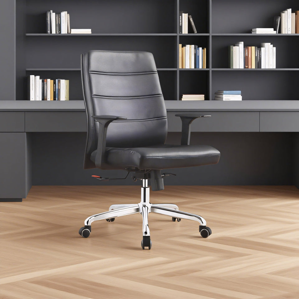 High-Quality Modern Office Chairs Equipped with Rolling Casters BGY-2082