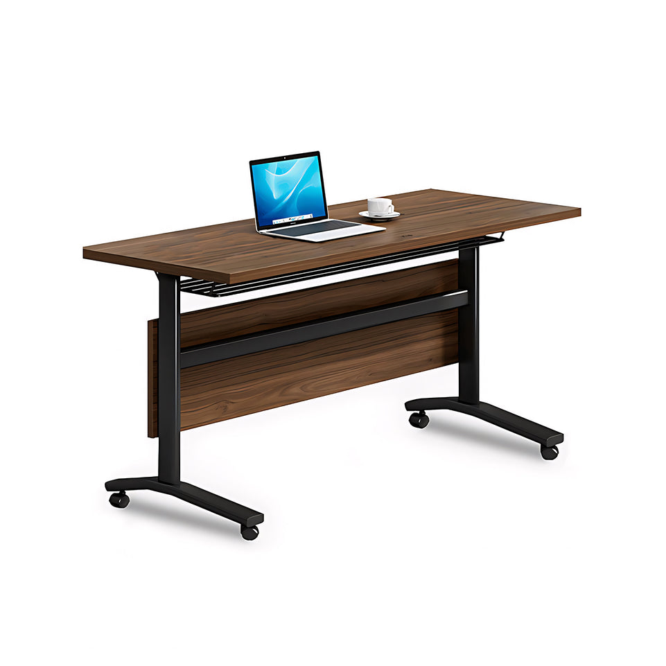 Foldable Mobile Conference Training Table With Wheels HYZ-1066