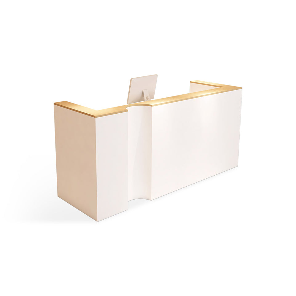 Modren Minimalist Stone Slab Reception Desk JDT-2000