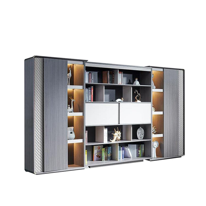 Luxury Modern Executive Office Desk With LED Lights LBZ-1089