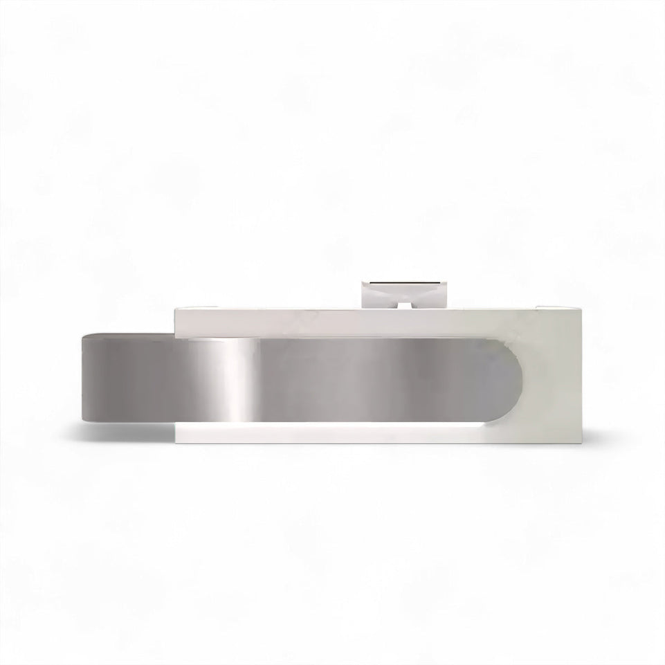 Large Sized Modern and Popular Stainless Steel Front Desk Reception Desk JDT-7276