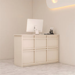 Modern Light Luxury Cream-Style Small Reception Desk JDT-2002