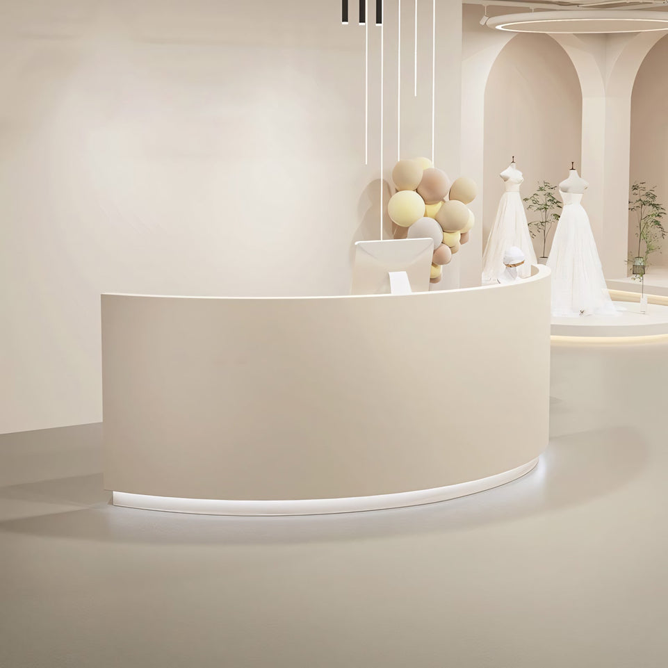 Chic Modern Semi-Circular Bar Counter Cashier Desk JDT-1104