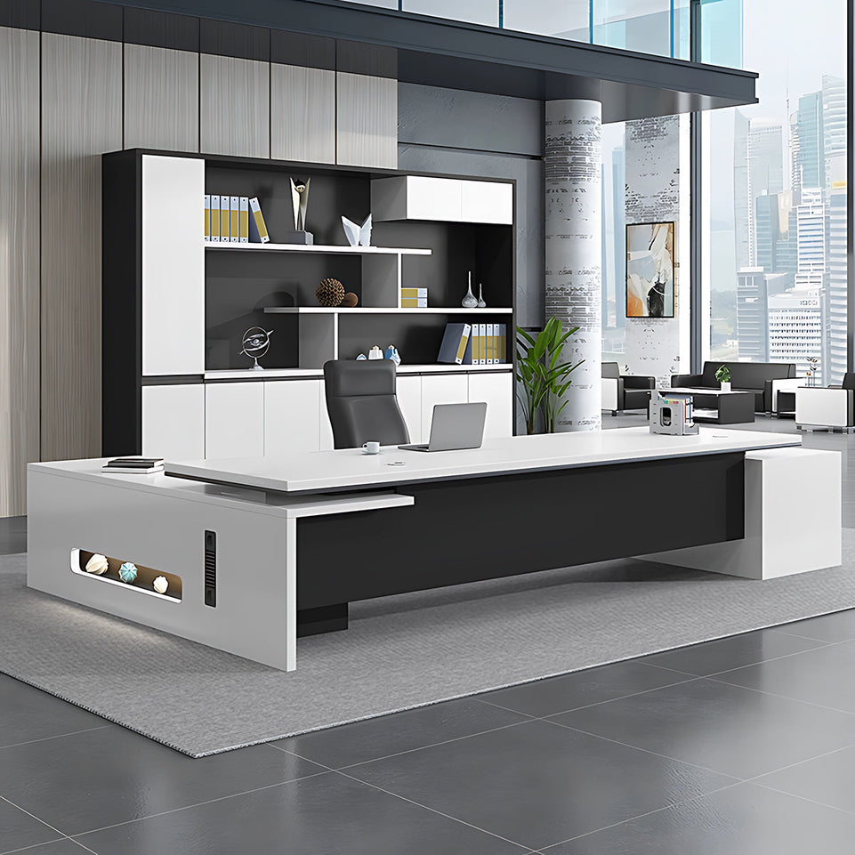 Boss Desk Office Single Manager Supervisor Desk (Without LED) LBZ-785