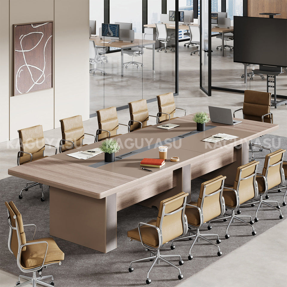 Modern Rectangular Conference Table for 10–12 People MBS-HYZ-3003