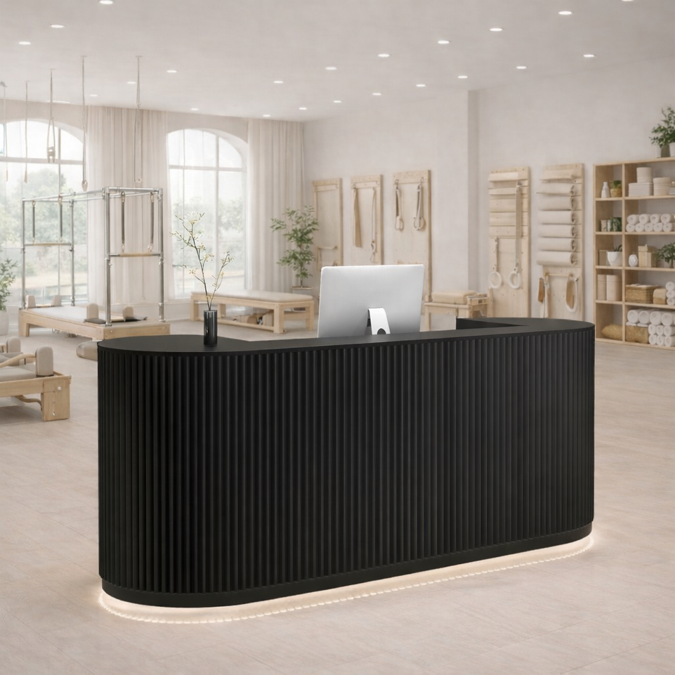 Light Luxury Cream Style Hotel Store Salons Reception Desk JDT-107