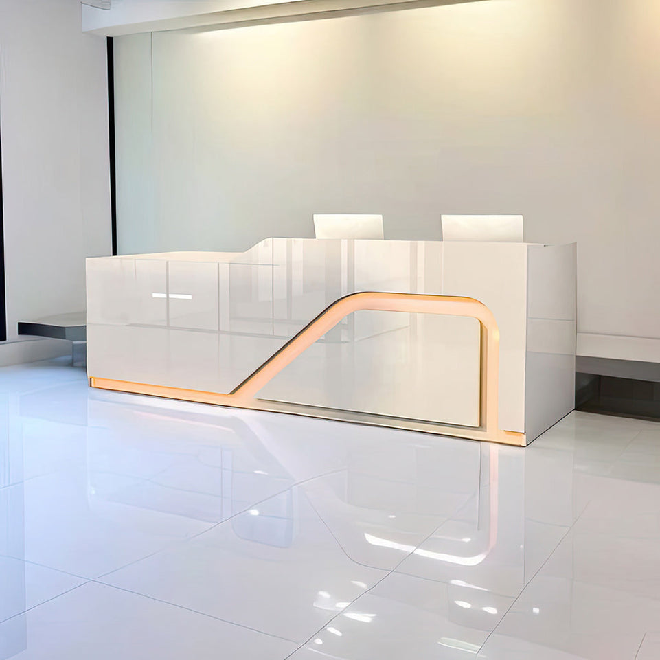 Sleek Bar Counter Store Front Reception Desk JDT-1051