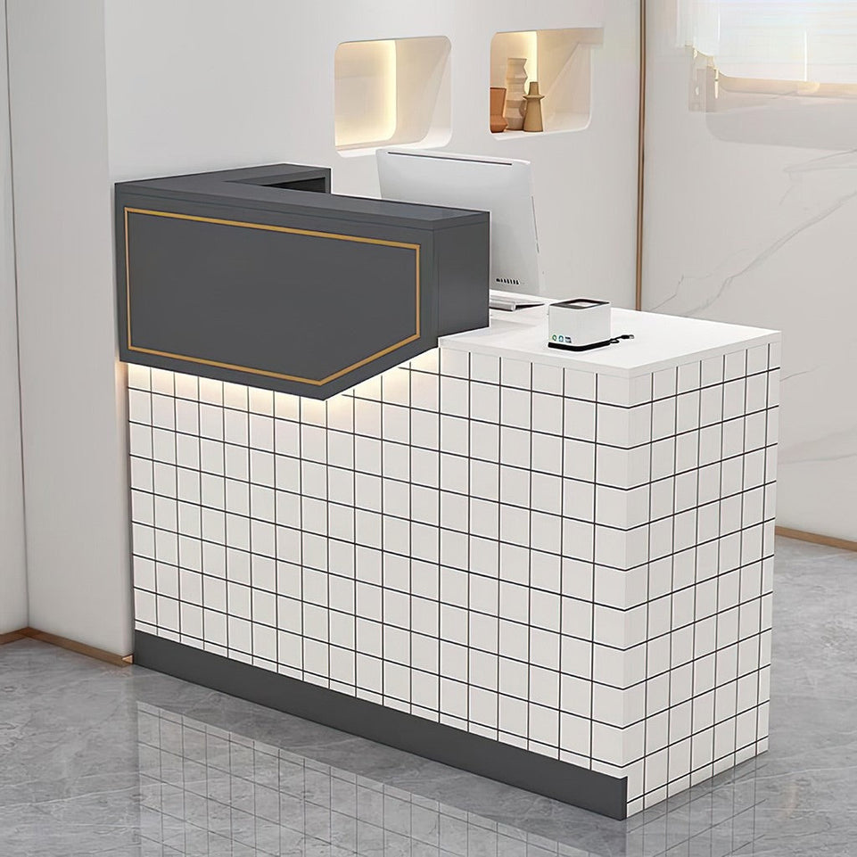 Simple Small Salon Store Restaurant Checkout Reception Desk JDT-1047
