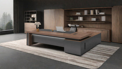 Maximize Workspace Efficiency with a High-Quality Executive Desk