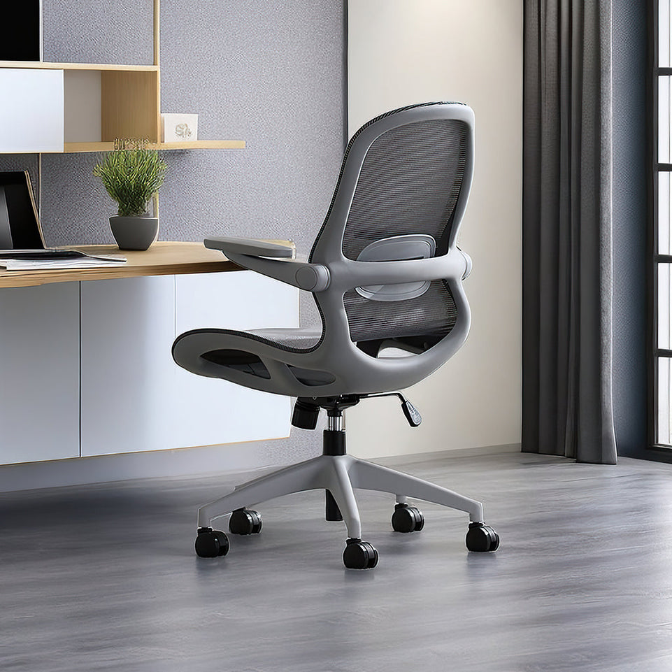 Office Chair With Black Mesh Upholstery Experience Comfort BGY-1051