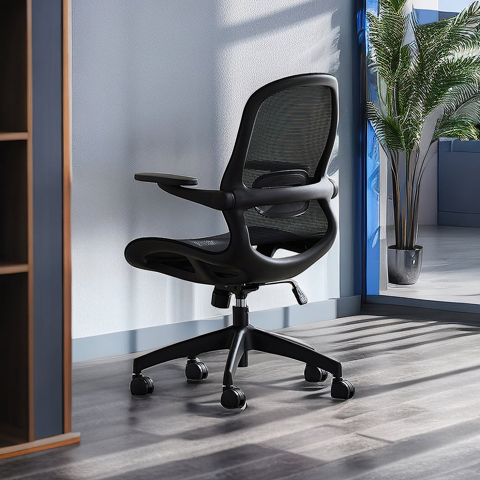 Office Chair With Black Mesh Upholstery Experience Comfort BGY-1051