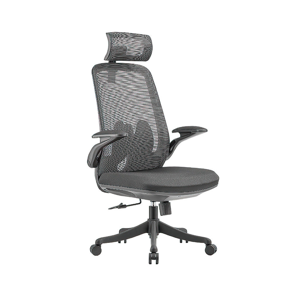 Comfortable Mesh High Back Higher Headrest Lumbar Chair BGY-1026