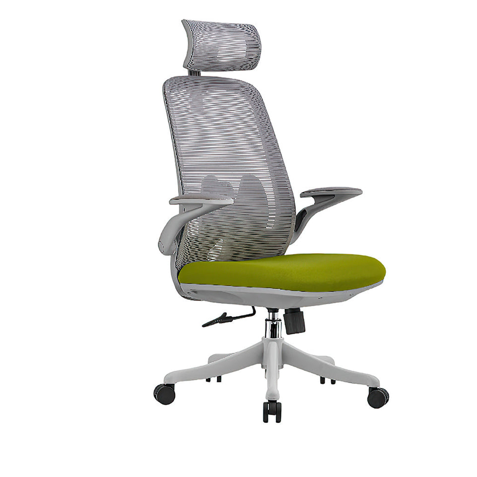 Comfortable Mesh High Back Higher Headrest Lumbar Chair BGY-1026