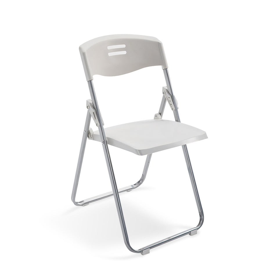 Plastic Steel Frame Integrated Folding Conference Study Chair With Writing Board HYY-2003