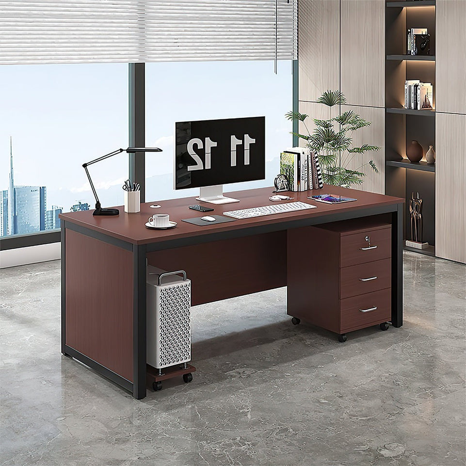 Computer Desk Office Simple Staff Boss Table YGZ-1051