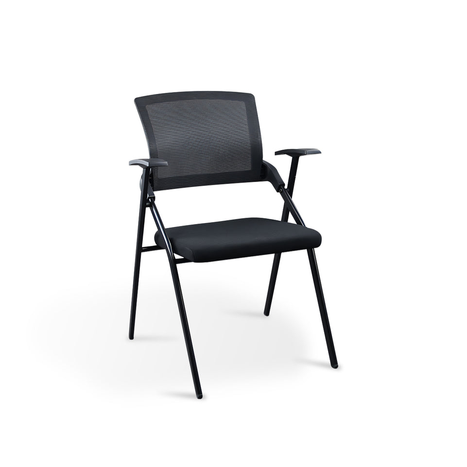 (In Stock) Conference Room Mesh Folding Study Chair With Writing Board HYY-2002