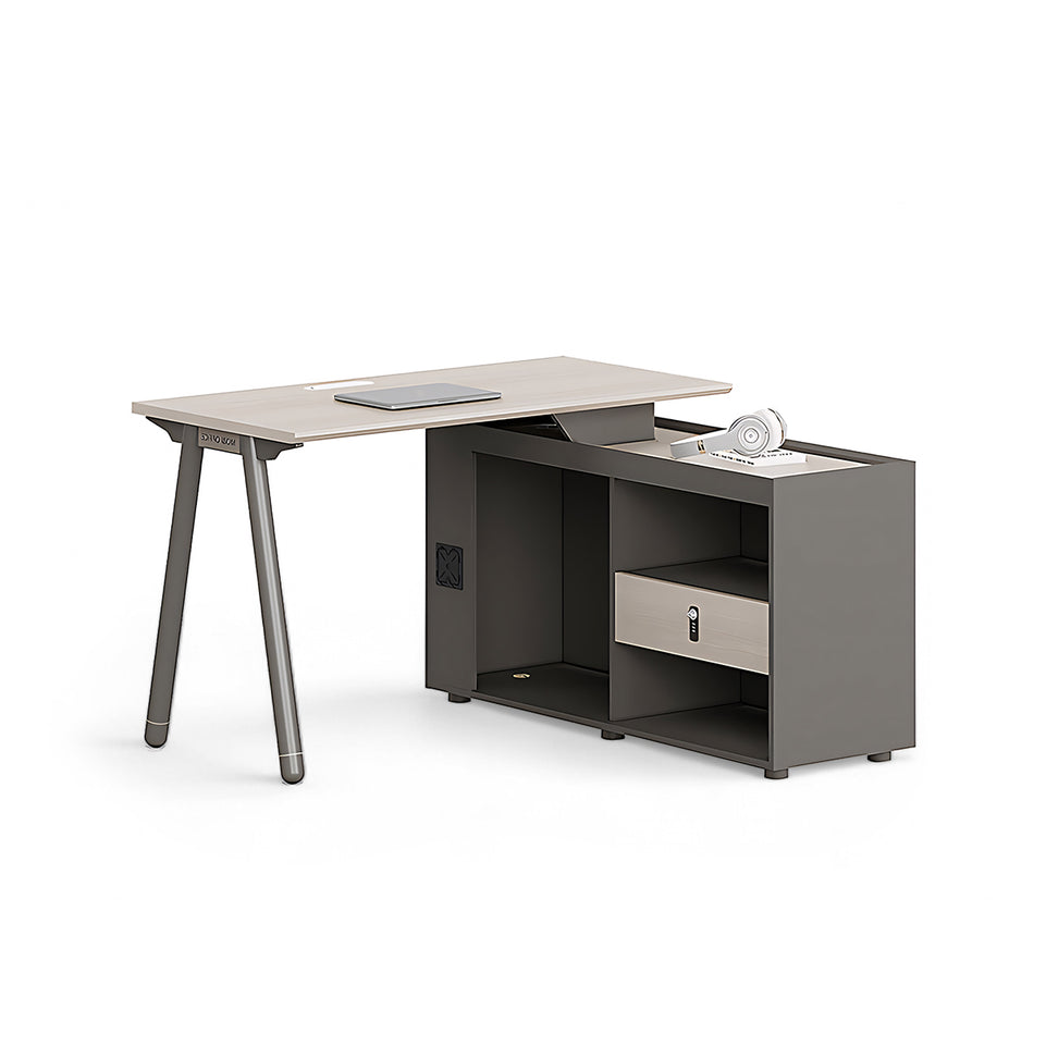 Stylish and Practical Office Staff Desk with Privacy Panel BGZ-204