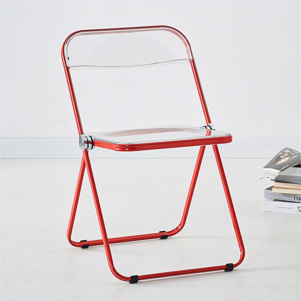 Transparent Folding Chair For Fashion Clothing Stores And Public Areas CZYZ-2010