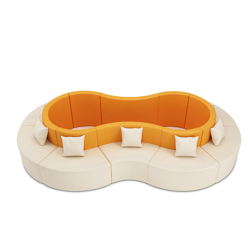 Customized Rest Area Creative Leisure Shaped Sofa PSF-2001