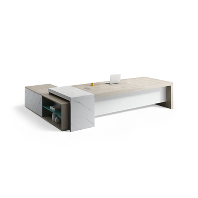 Minimalist Executive Desk With Ample Storage LBZ-10187