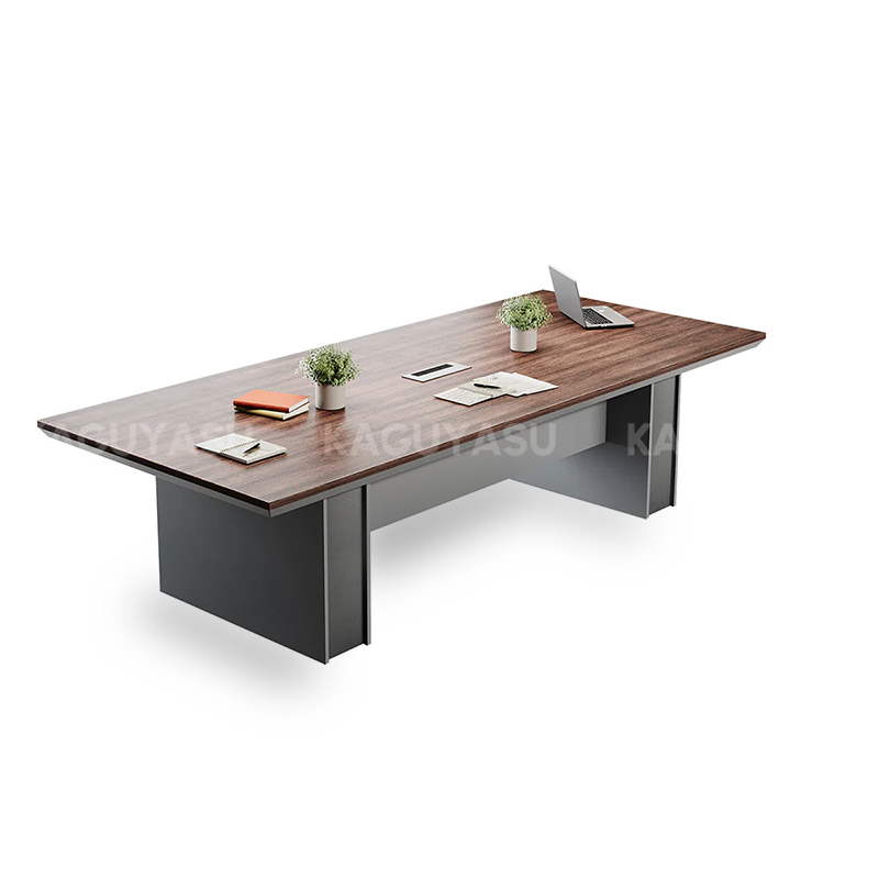 Rectangular Conference Table for 6–8 People with Strong Wooden Base MBS-HYZ-3001