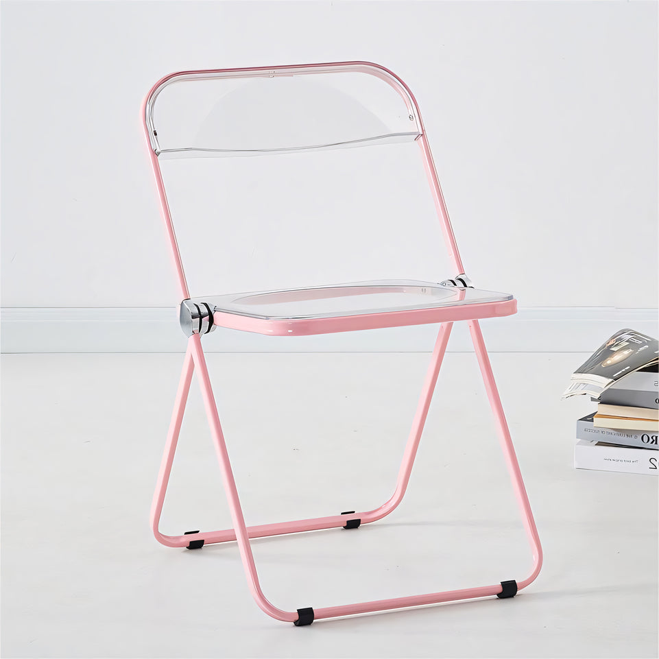 Transparent Folding Chair For Fashion Clothing Stores And Public Areas CZYZ-2010