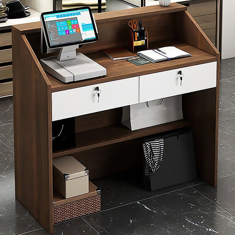 Fashion Stylish Store Salon Reception Desk Checkout Counter JDT-1062