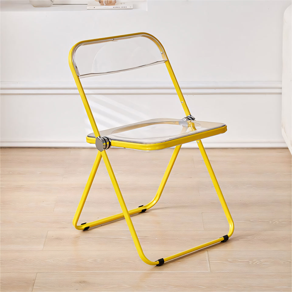 Transparent Folding Chair For Fashion Clothing Stores And Public Areas CZYZ-2010