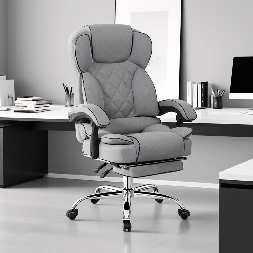 Ergonomic Home Study Office Chair with Footrest BGY-2084