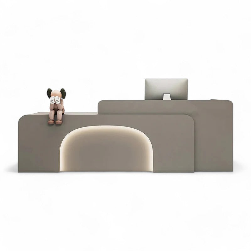 Minimalist Retail Reception Desk, Hotel Reception Desk (Doll not include) JDT-7246