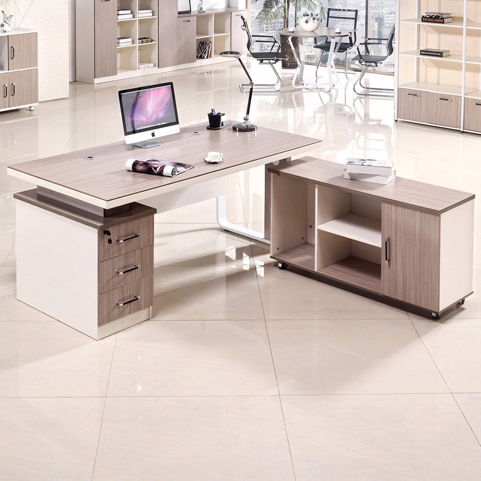 Sleek Modern Executive Desk Boardroom For Managers LBZ-10141