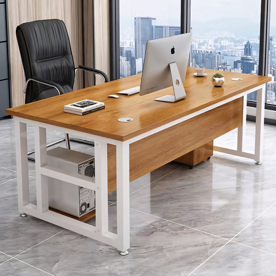 Solid Wood Executive Office Desk LBZ-1045