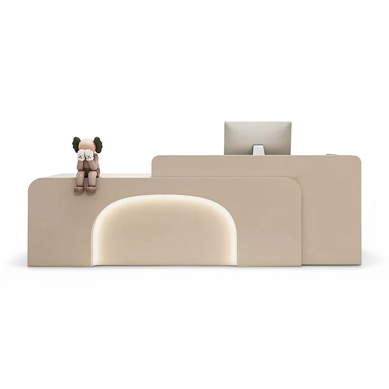 Minimalist Retail Reception Desk, Hotel Reception Desk (Doll not include) JDT-7246