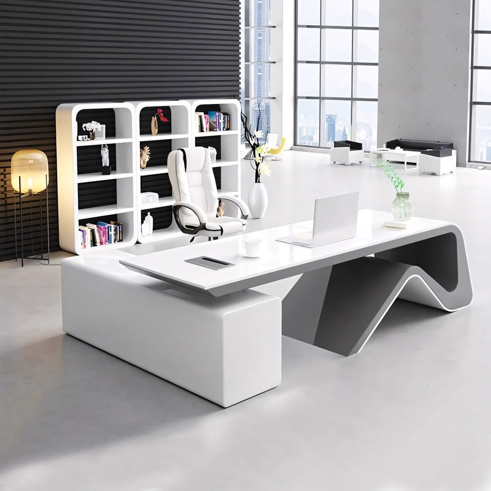 Computer Executive Desk Ⅼ-Shaped With Side Cabinet LBZ-1064