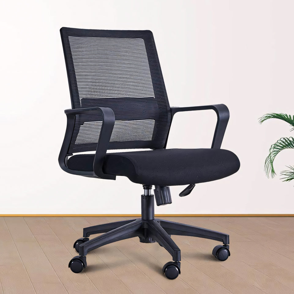 Mesh Office Adjustable High Back With Casters Chair BGY-1024