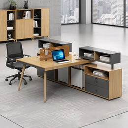 Light Industrial Style Multi-Person Staff Desk Combinations YGZ-767