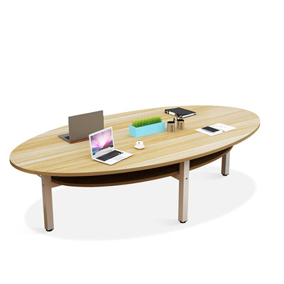 Natural Office Oval Conference Table HYZ-10112