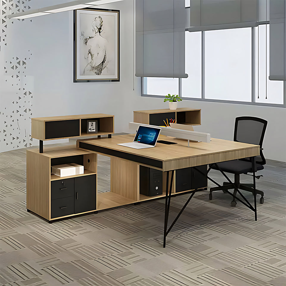 Simple And Modern Office Desk And Chair Combination YGZ-711